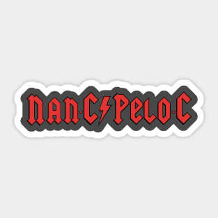 Nan-C/Pelo-C metal speaker tee Sticker